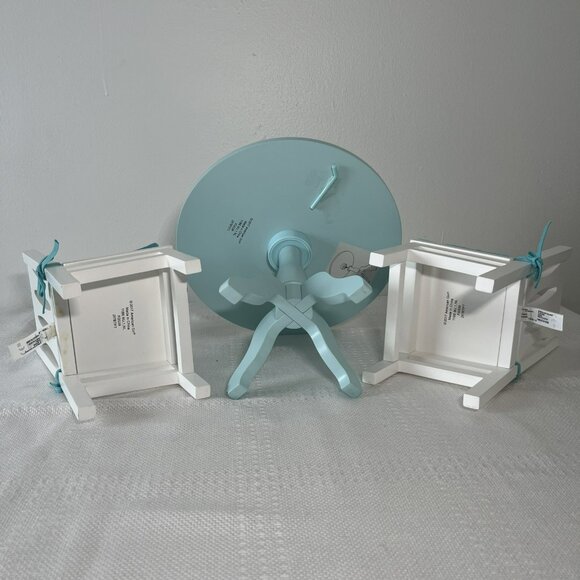 American Girl Truly Me White‎ Dining Table & Chairs With Cushions, 2017 - Picture 2 of 2